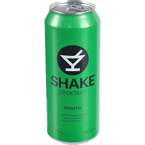 С.алк.напій Shake 0.5л мохіто з.б