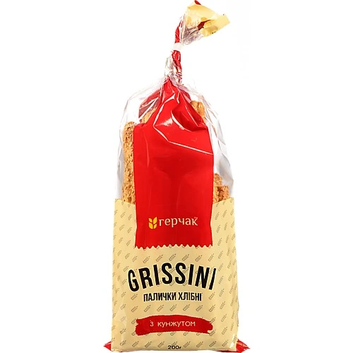 Грісіні Герчак 200г кунжут