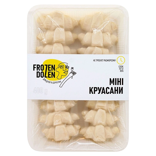 Міні круасани Фрозен Дазен 400г