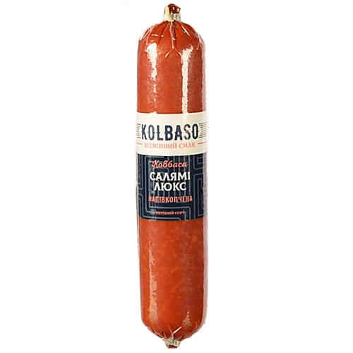 Ковбаса Kolbaso 330г салямі люкс 1с н.к