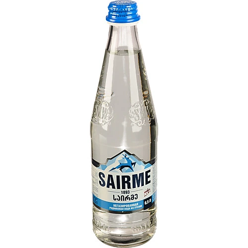 Вода мінеральна негазована Саїрме 0,5л