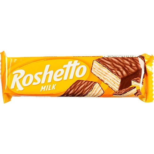 Вафельні батончики Roshen 34г milk