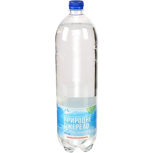 Вода Природне джерело 1.5л питна артезіанська с.г п.е
