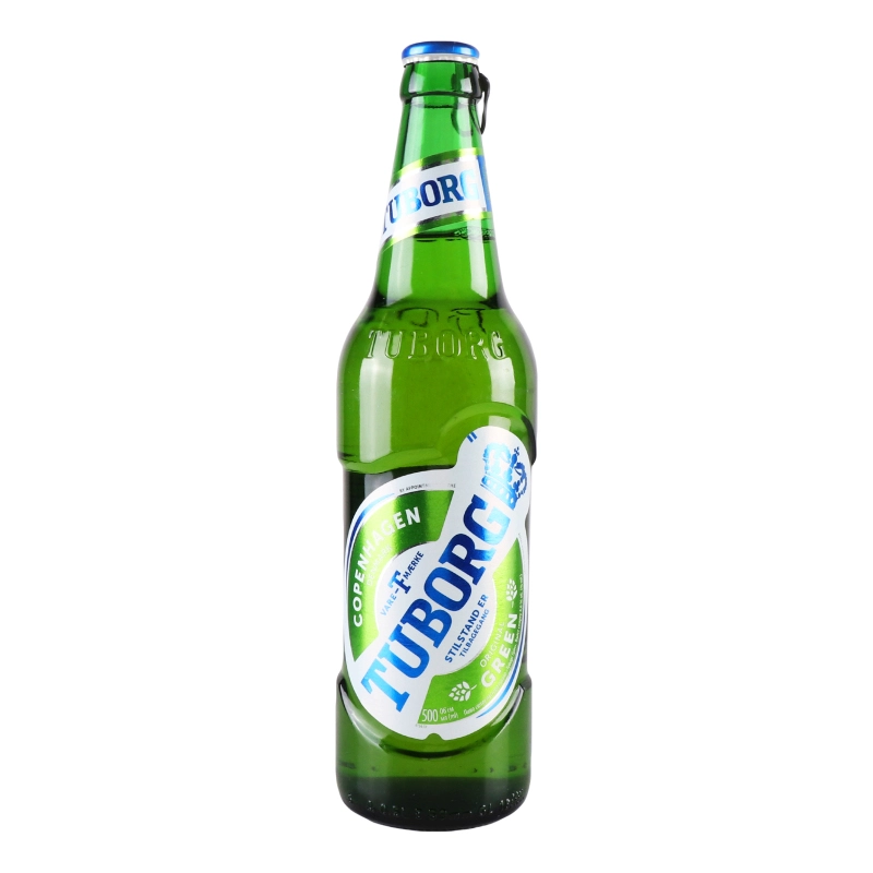 Пиво Туборг 0.5л грін