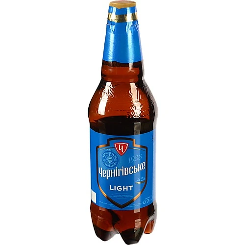 Пиво Чернігівське light 0.9л світле