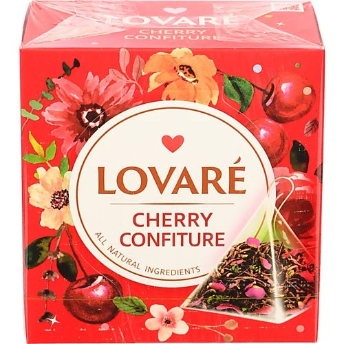 Чай Lovare 15п вишневий конфітюр