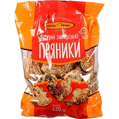 Пряники Фігурні Запорізькі Київхліб м/у 420г