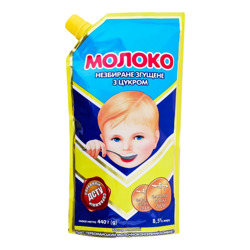 Молоко згущене ПМКК 440г 8.5% д.п