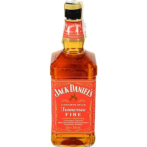 Лікер Джек Деніелс 0.7л tennessee fire 35%