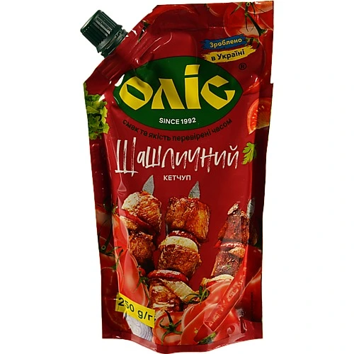Кетчуп  Оліс 250г шашличний д.п