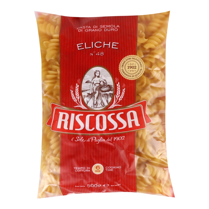 Паста Riscossa 500г еліче т.с пшениці