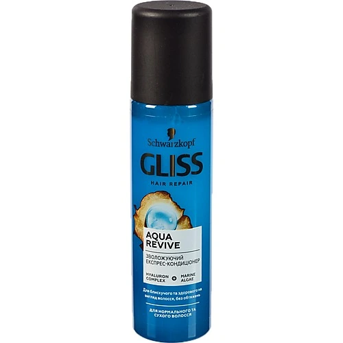 Кондиціонер Gliss 200мл експрес aqua revive д.сухого та нормального волосся