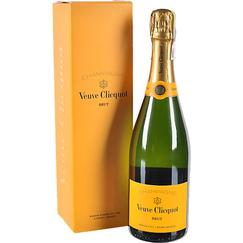 Шампанське Veuve Clicquot 0.75л біле брют коробка