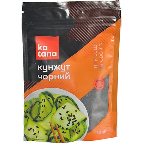 Кунжут Катана 50г чорний