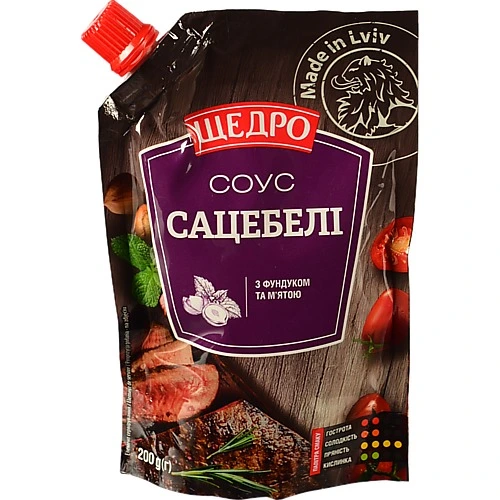 Соус Щедро 200г сацебелі д.п