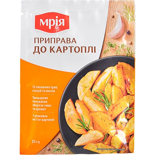 Приправа Мрія 25г до картоплі