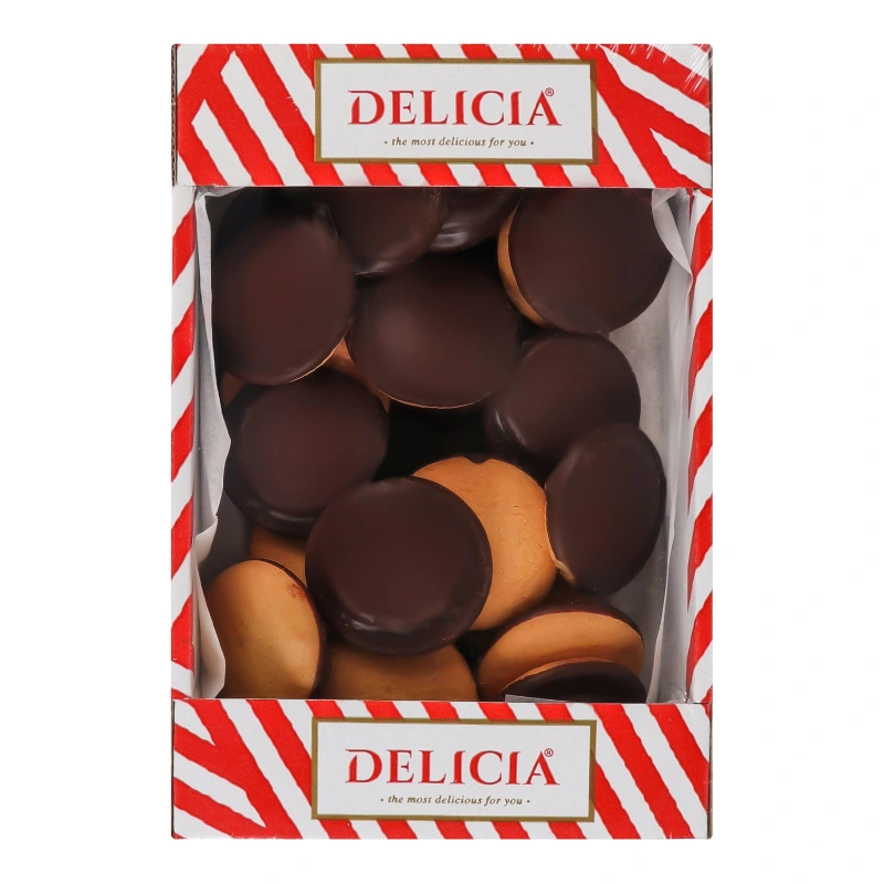 Печиво здобне збивне зі смаком апельсина Delicia к/у 300г