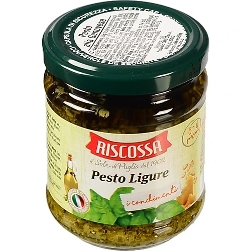 Соус Riscossa 180г Песто genovese зелений