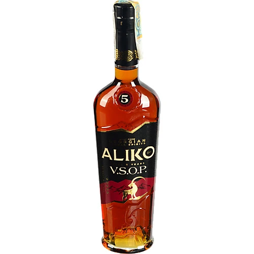 Коньяк Aliko 0.5л 5 зірки 40% сіендві