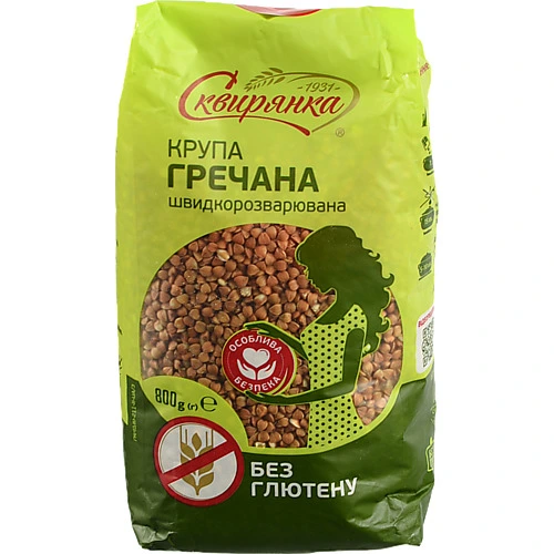 Крупа Сквірянка 800г гречана б.глютену