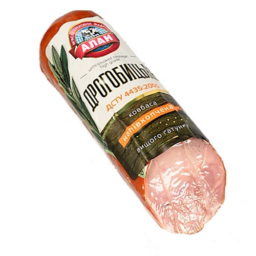 Ковбаса дрогобицька в.к порц. Алан