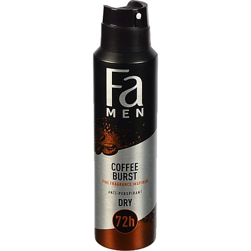 Антиперспірант Coffe Burst Dry Fa Men 150мл