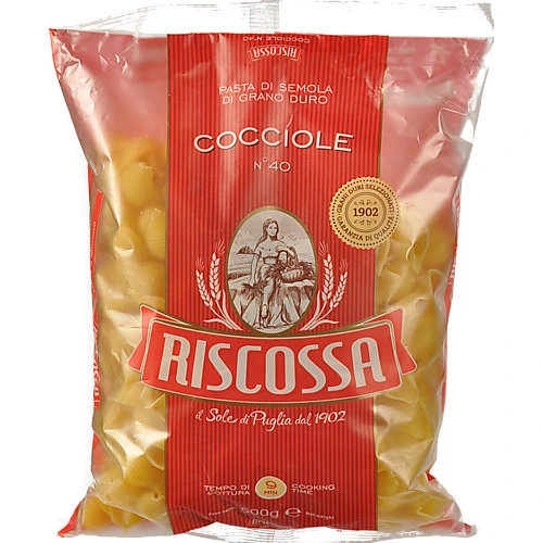 Паста Riscossa 500г коччіоле т.с пшениці
