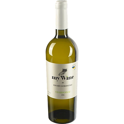 Вино My Wine Eduard Gorodetsky 0.75л шардоне біле сухе
