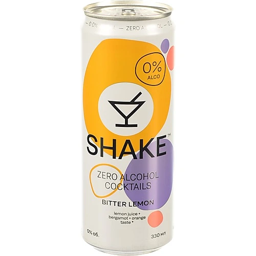 Напій Shake 0.33л биттер лимон с.г з.б