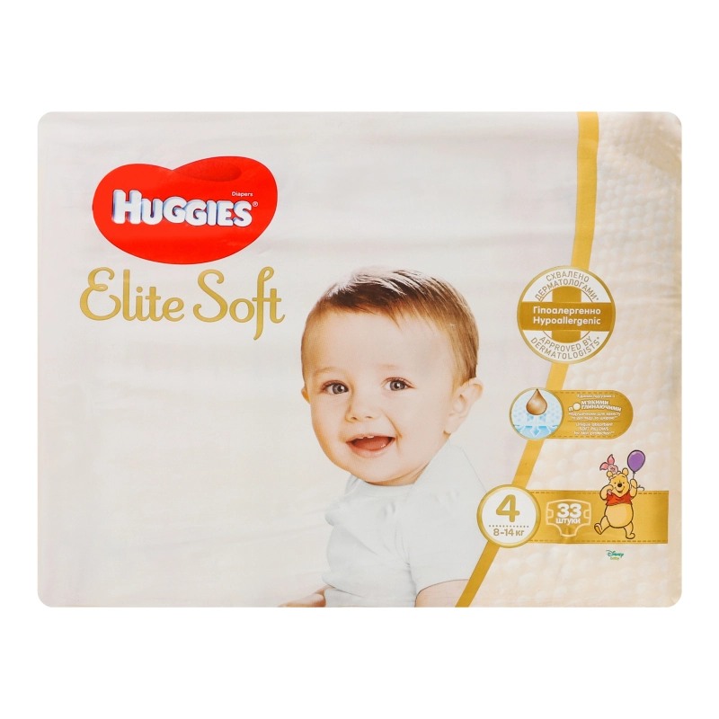 Підгузник Huggies Еліт Софт Джамбо 4 33шт