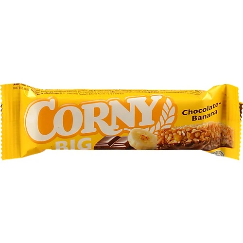 Батончик злаковий з молочним шоколадом і бананом Big Corny м/у 50г