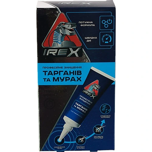 Гель IREX захист від тарганів 75мл туба
