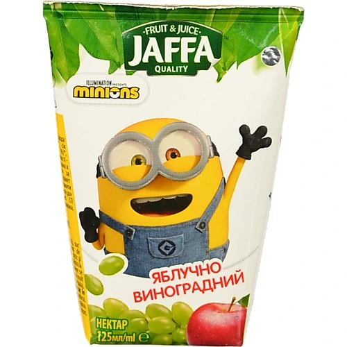 Нектар Jaffa minions 0.125л яблучно виноградний