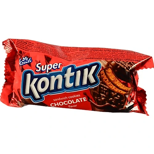 Печиво сендвіч Super Kontik 90г шоколад
