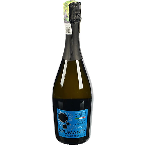 Вино Terra Sacra 0.75л Spumante Brut Serena ігристе сухе біле