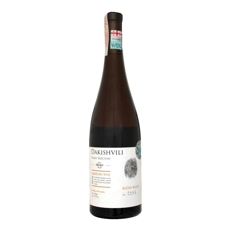 Вино Dakishvili Family selection 0.75л Amber біле сухе  квеврі