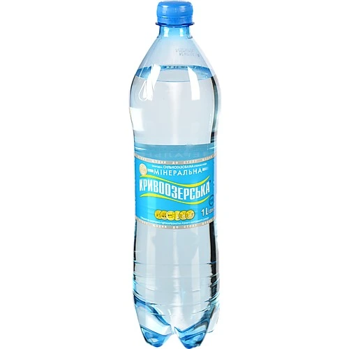 Вода Кривоозерська 1л сильногазована