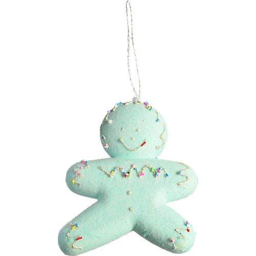 Декор новорічний з піни Пряникова людина тип 2