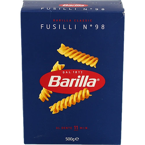Макарони Barilla 500г 98 fusilli спіраль