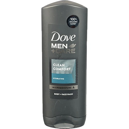 Гель д.душу та шампунь Dove 250мл men чистота комфорт