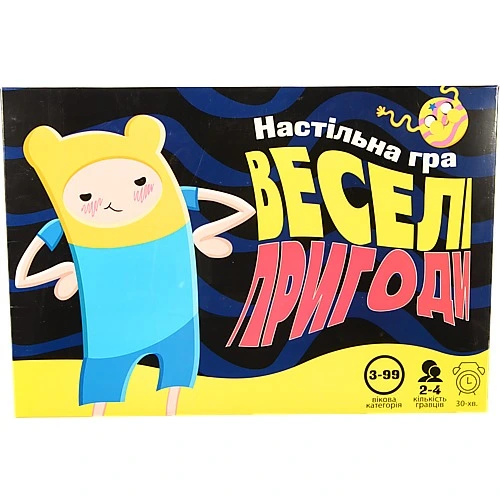 Настільна гра Веселі пригоди. в кор-ці 37-25.5-2см 30244