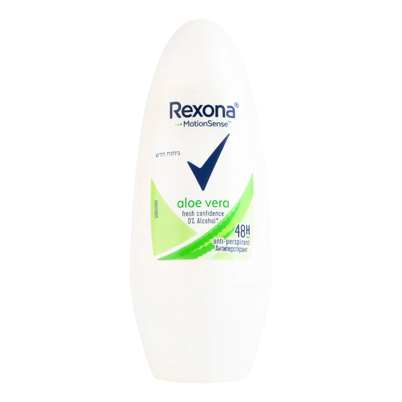 Антиперспірант кульковий Aloe vera MotionSense Rexona 50мл