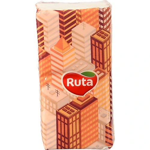 Хустинки носові Ruta 10шт 3ш classic б.аромату