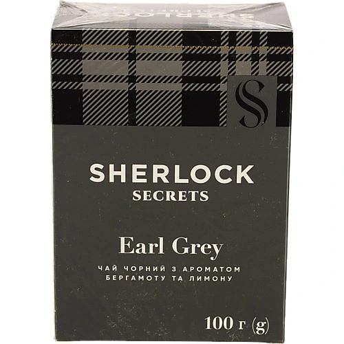 Чай Sherlock Secrets 100г ерл грей чорний