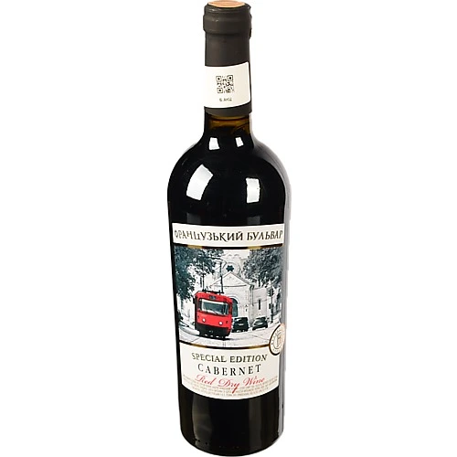 Вино Французький бульвар Special Edition Cabernet червоне сухе 0.75л