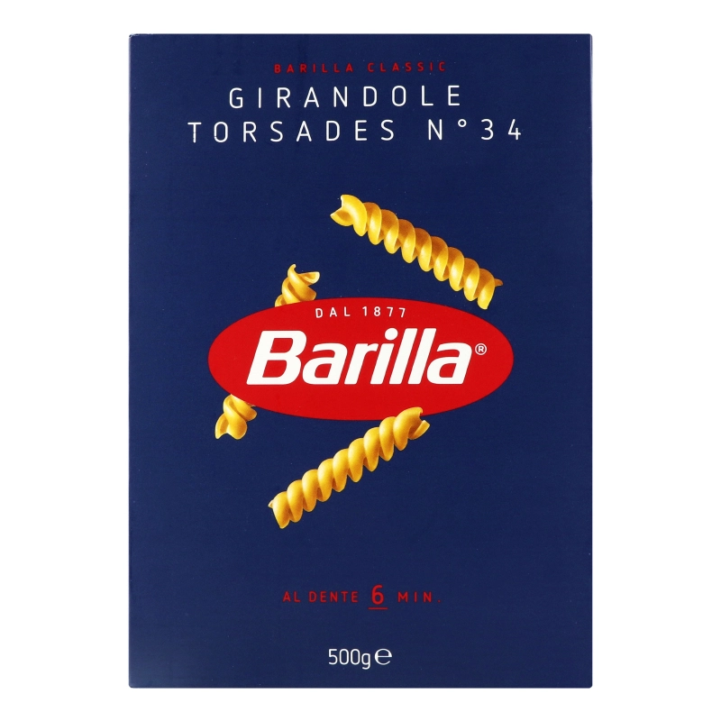 Макарони Barilla 500г 34 giranedole torsades
