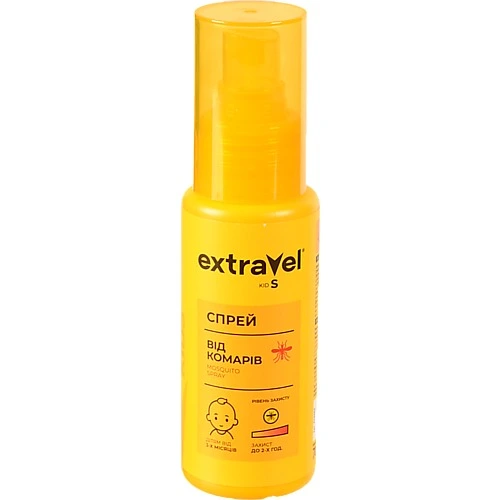 Дитячий спрей Extravel Kids 70мл від комарів