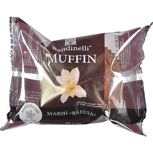 Мафін Ваніла Bandinelli м/у 80г
