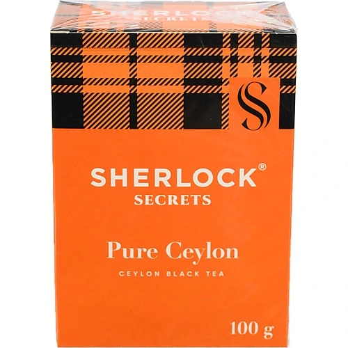 Чай Sherlock Secrets 100г чистий цейлон чорний