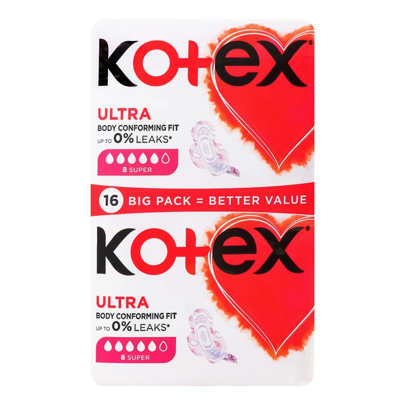 Прокладки Kotex ультра супер дуо                               64